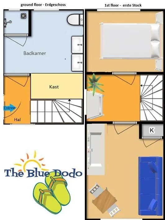 The Blue Dodo Apartment Zandvoort